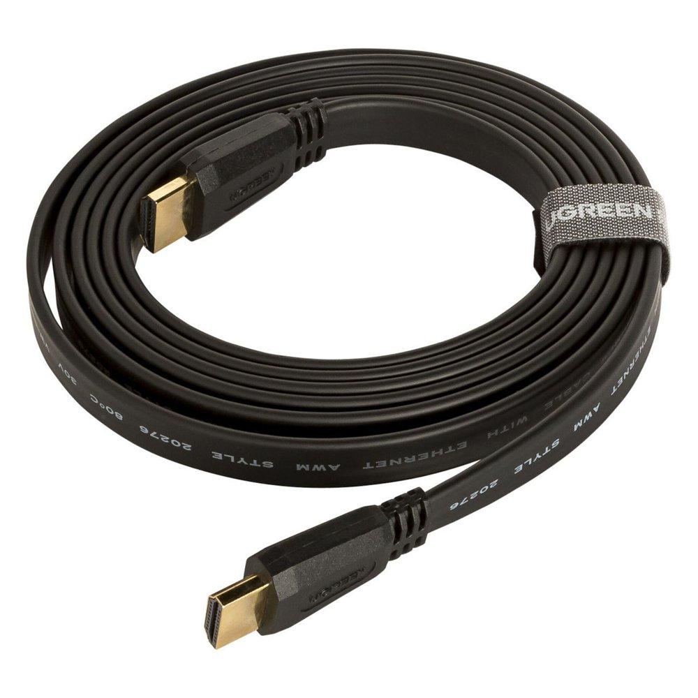 UGREEN HDMI Flat Cable, 1.5M , ED015 - Black