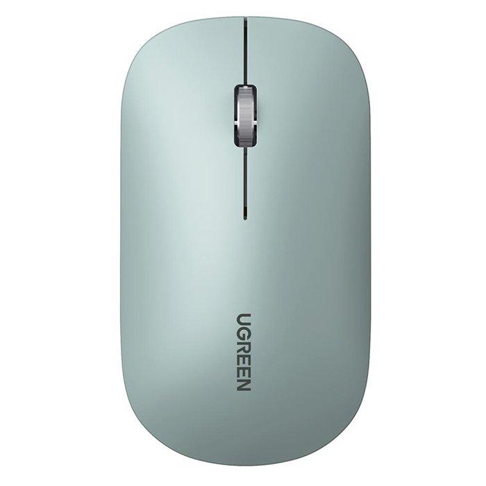 UGREEN  Portable Wireless Mouse, MU001 - Green