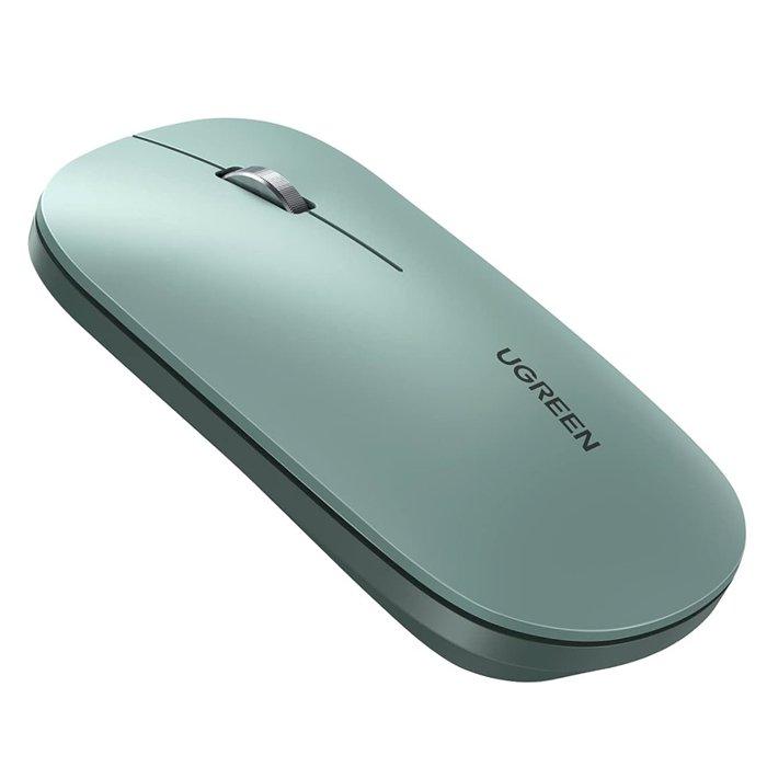UGREEN  Portable Wireless Mouse, MU001 - Green
