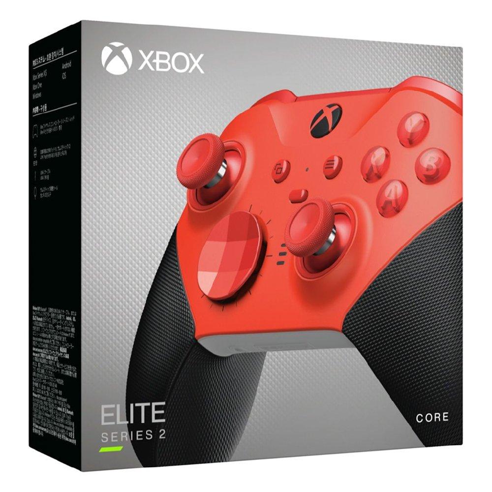 MICROSOFT Xbox Elite Wireless Gaming Controller Series 2 Core, ELITE2-SCORE-RED-G– Red