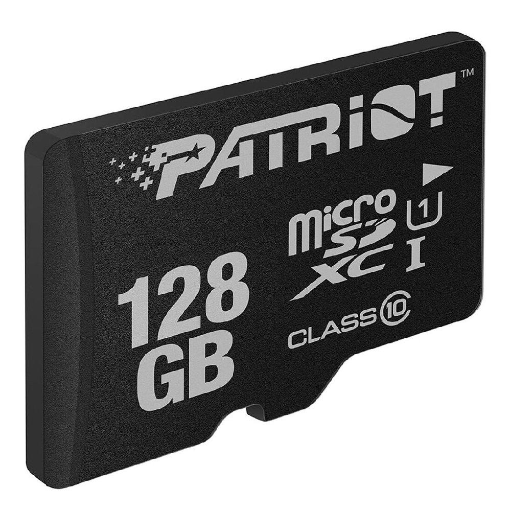Patriot 128GB LX Series UHS-I microSDXC Memory Card, PSF128GMDC10 - Black