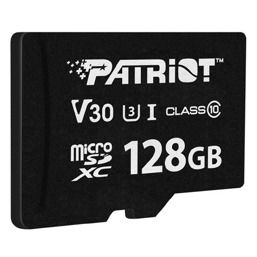 Patriot 128GB VX Series UHS-I microSDXC Memory Card, PSF128GVX31MCX - Black