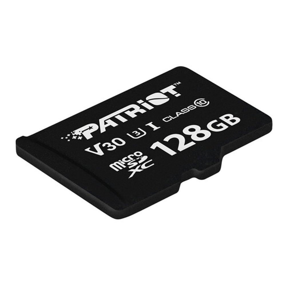Patriot 128GB VX Series UHS-I microSDXC Memory Card, PSF128GVX31MCX - Black