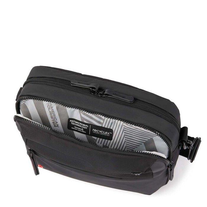 American Tourister Zork Shoulder Bag, AY1X09012 - Black