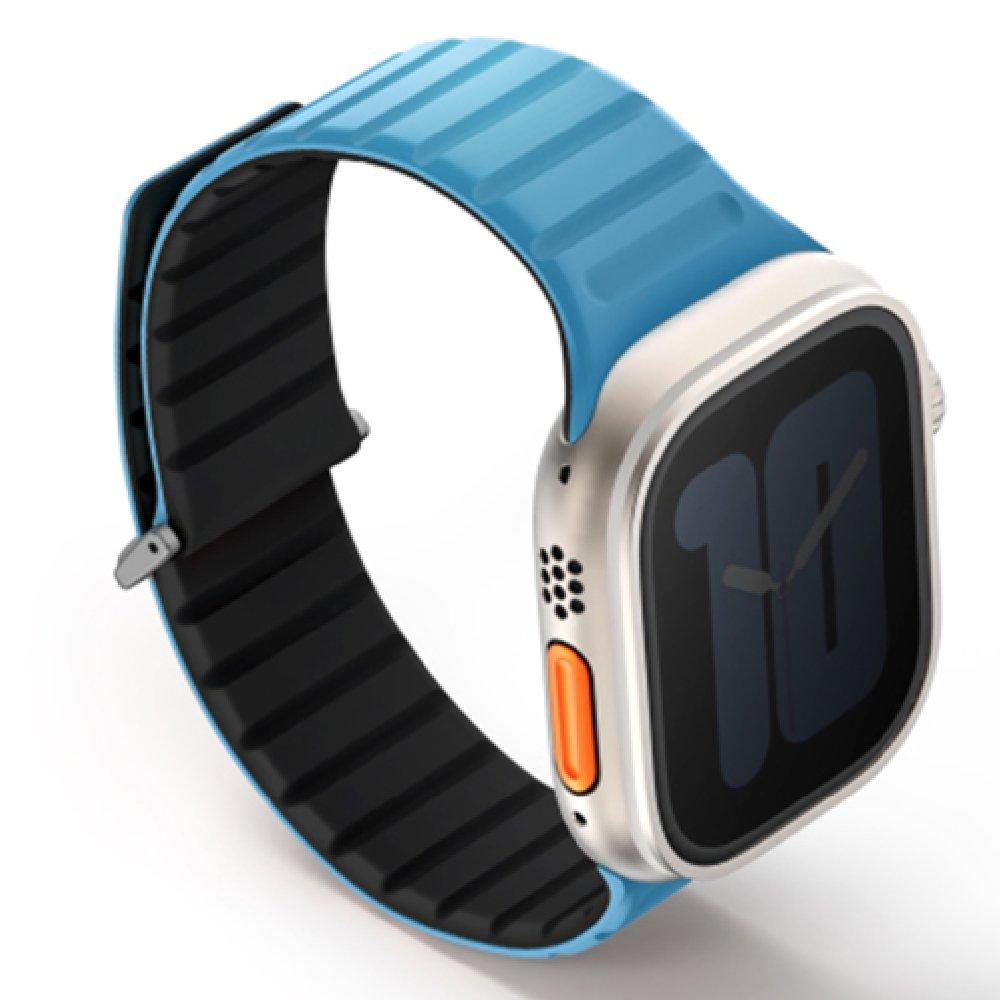 Uniq Revix Evo Apple Watch Strap, 49/45/44/42mm - Blue/Black