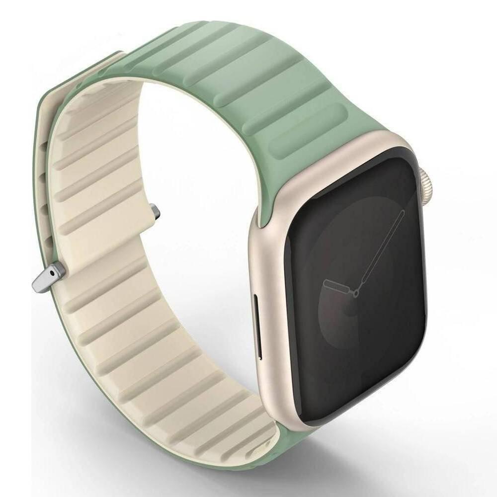 سوار ريفيكس ايفو القابل للانعكاس لساعة آبل مقاس 38/40/41 مم من يونيك، 41MM-REVESMNTBEG - أخضر