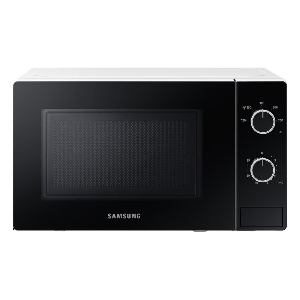 Buy Samsung 20l solo microwave oven, 700w, ms20a3010ah – white in Kuwait