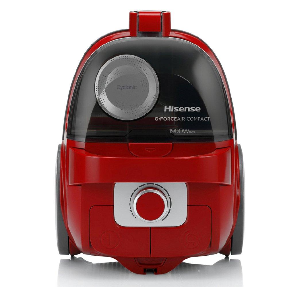 Hisense Canister Vacuum Cleaner, 1900W, 2.2 L, VC1901GACRCY - Red