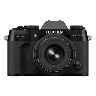 Buy Fuji x-t50 mirrorless camera with xf 16-50mm lens – black in Kuwait