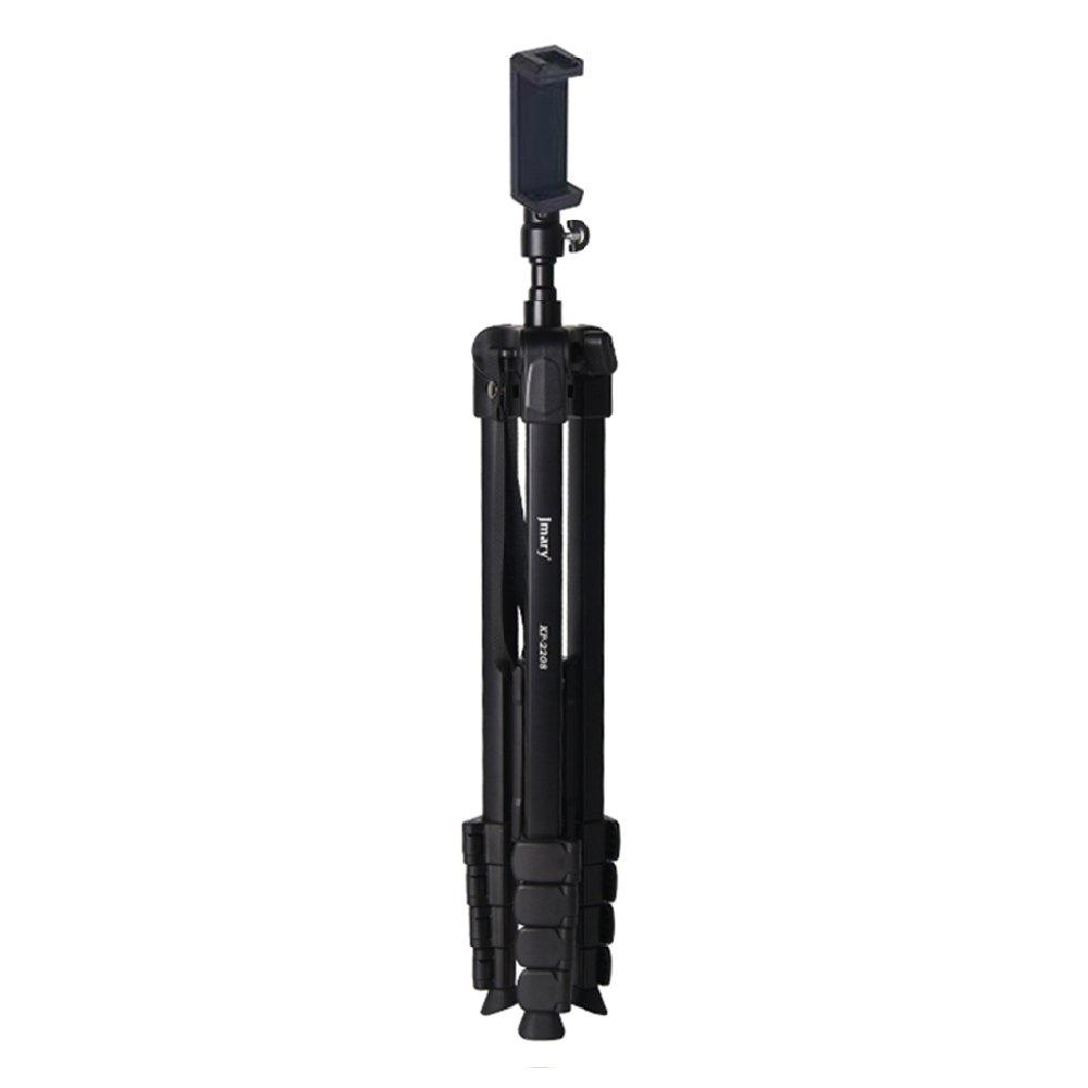 JMARY 2-in-1 Monopod Aluminum Tripod, 1.71M, KP-2208 – Black