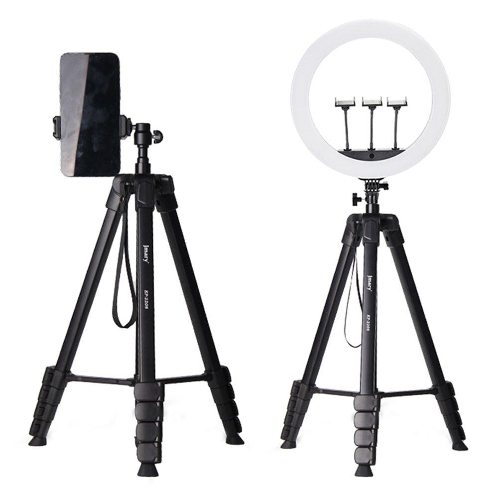 JMARY 2-in-1 Monopod Aluminum Tripod, 1.71M, KP-2208 – Black