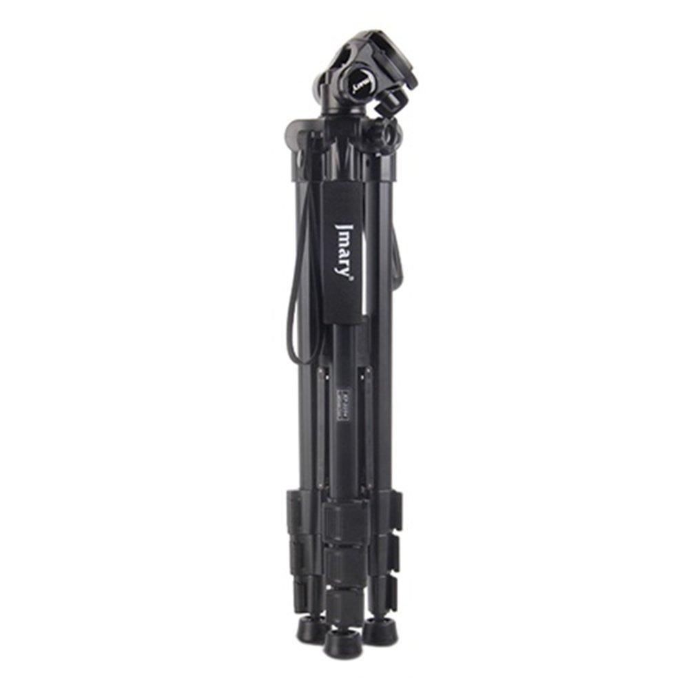 JMARY 2-in-1 Monopod Aluminum Tripod, 1.65M, KP-2254 – Black