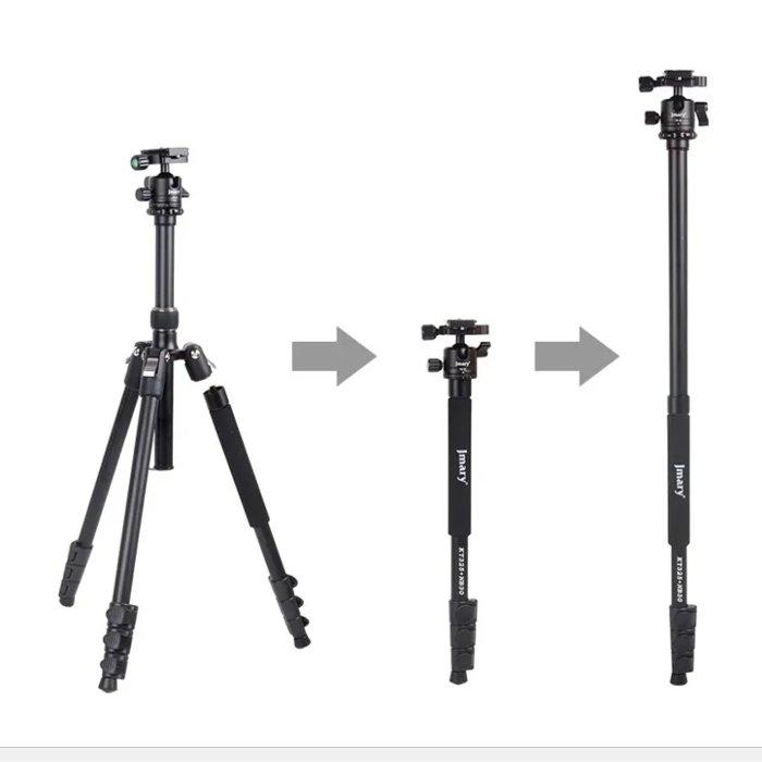 Jmary Professional Tripod, KT325-NB30 - Black