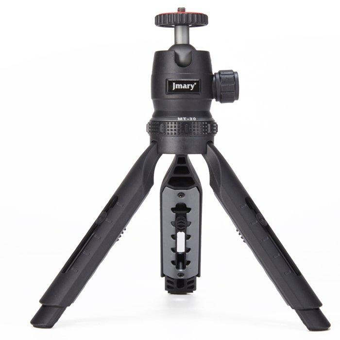 Buy Jmary mini portable foldable tripod stand, mt-30 - black in Kuwait