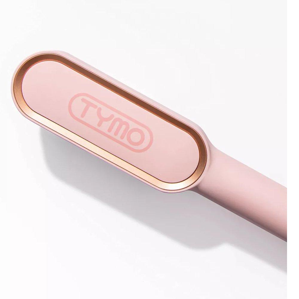 TYMO Hair Straightening Brush, 5 Temperature Settings, HC100R - Pink