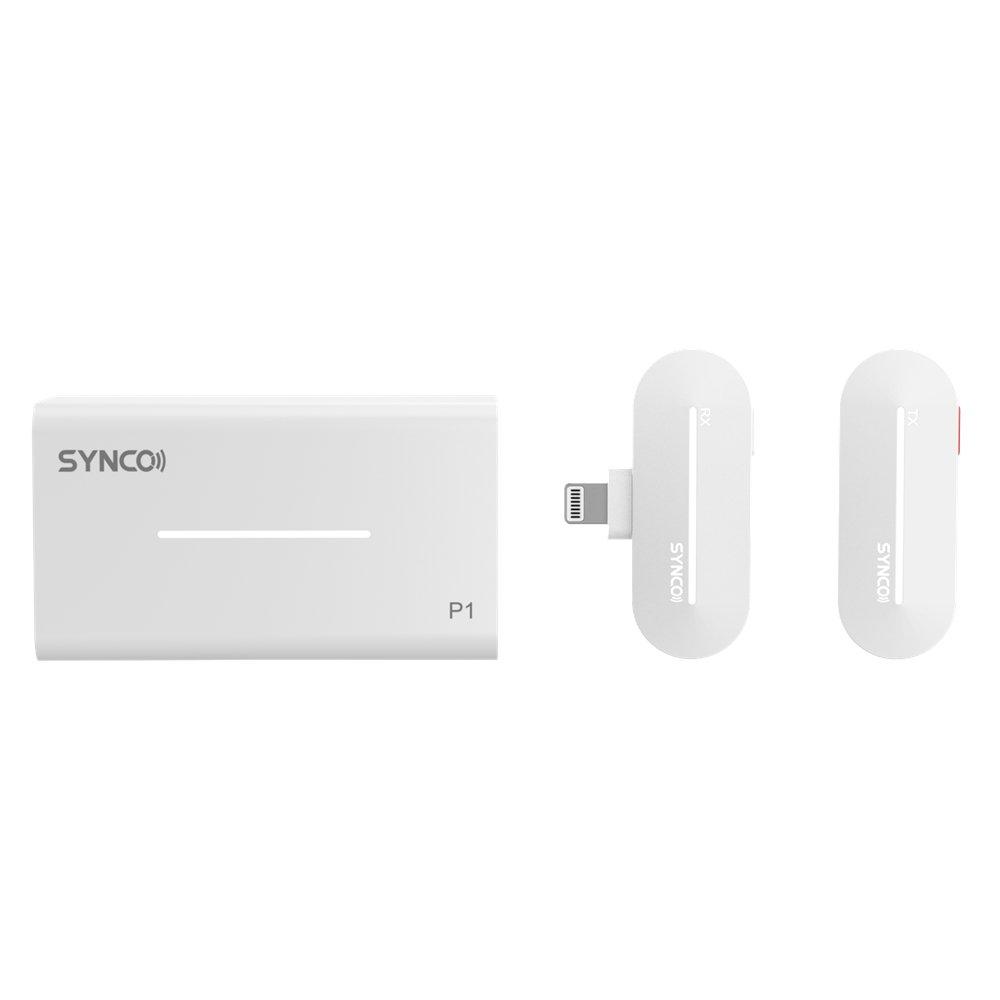 Buy Synco wireless  lightning port microphone, p2st- white in Kuwait