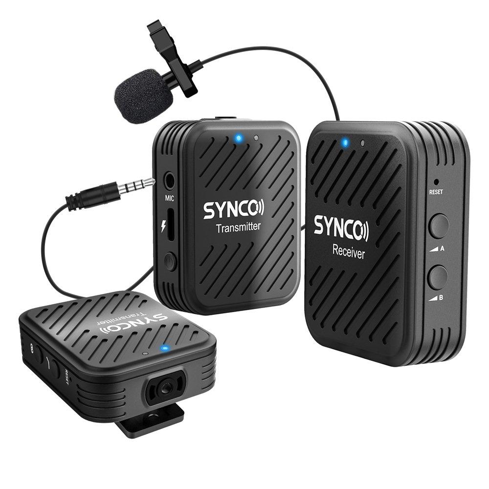 Buy Synco 2. 4g wireless microphone, g1a2 - black in Kuwait