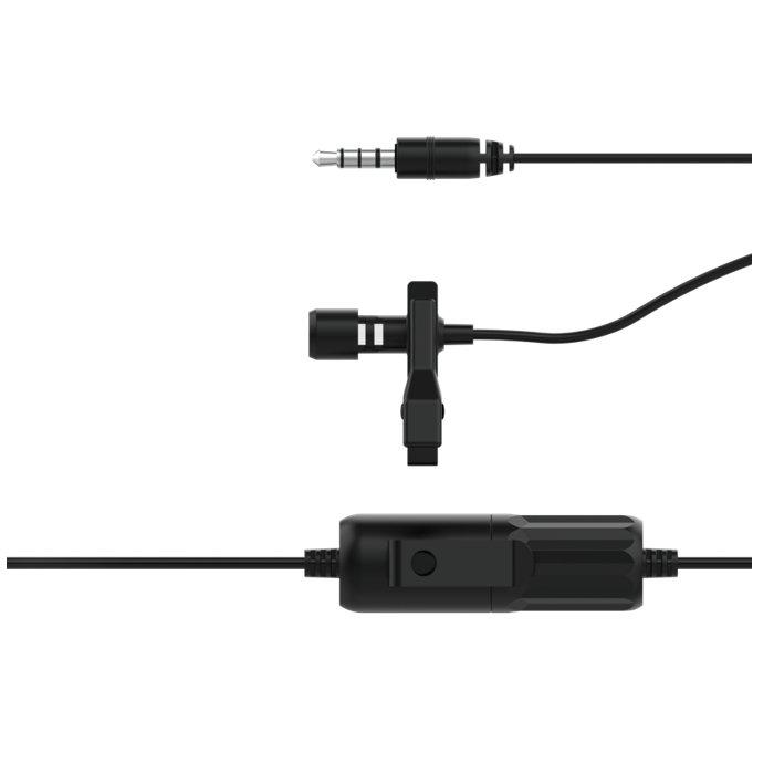 SYNCO Lavalier Microphone For iOS and Android devices, LAV-S8 - Black 