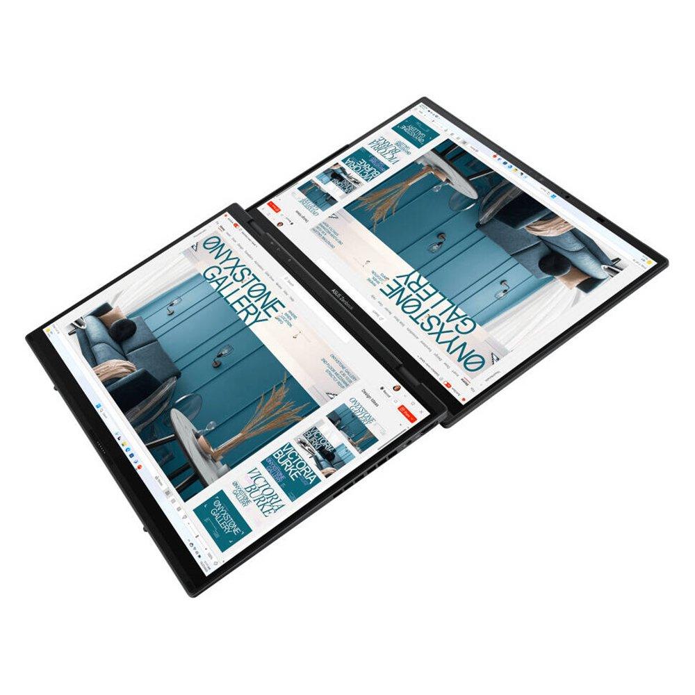 لابتوب اسوس زين بوك دو، انتل كور الترا 9، رام 32 جيجابايت، 2 تيرابايت اس اس دي، انتل ارك جرافيكس، 14 بوصة، ويندوز 11 هوم، UX8406MA-OLEDI9IG - رمادي