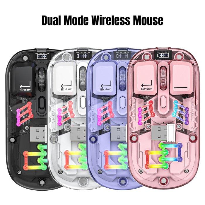 STASH Vibes Type-C Wireless Mouse, PGM-P7PK - Pink