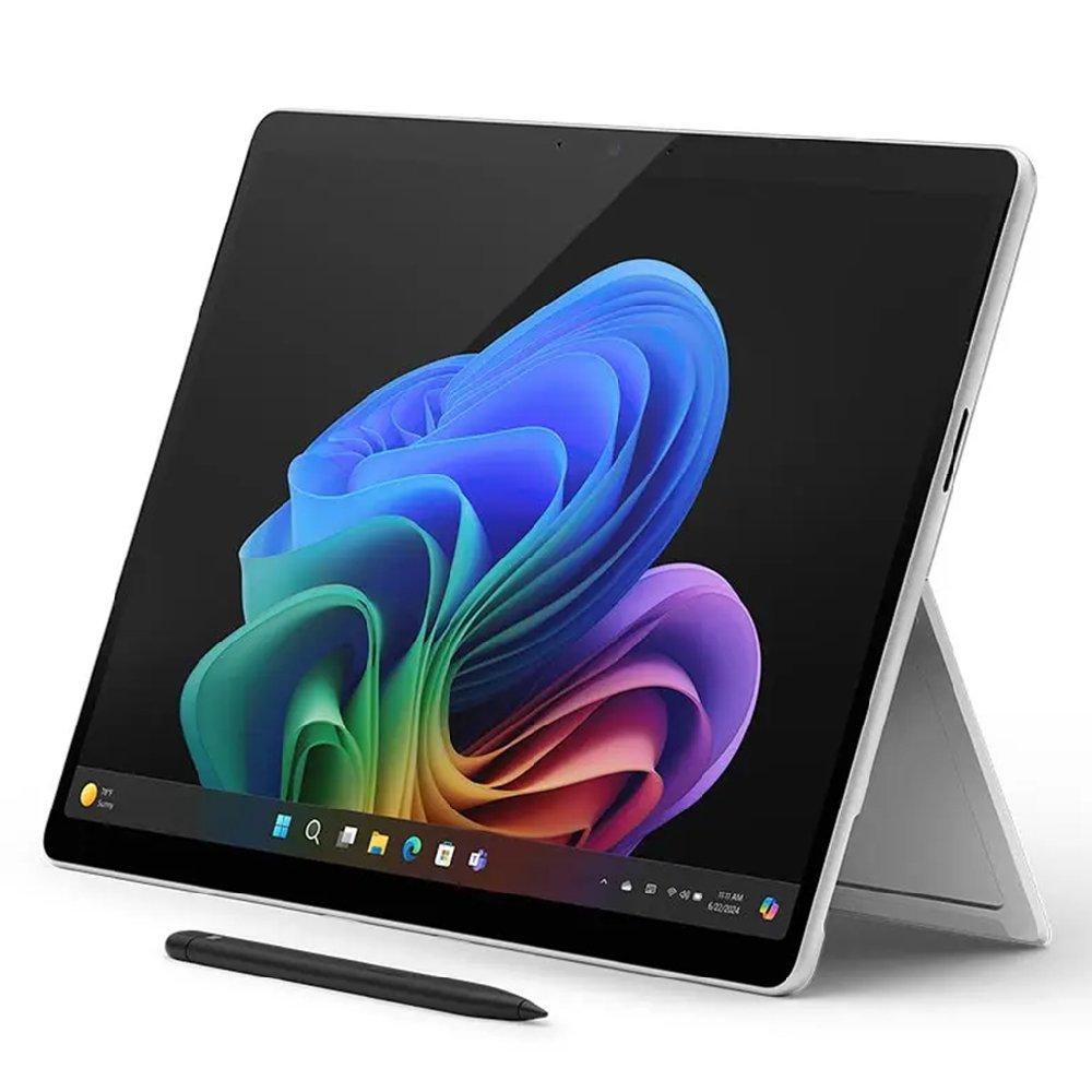 Microsoft Surface Pro Portables Laptop, Snapdragon X Elite, 32GB RAM, 1TB SSD, 13”, Qualcomm Adreno GPU, Windows 11, ZID-00008 – Platinum