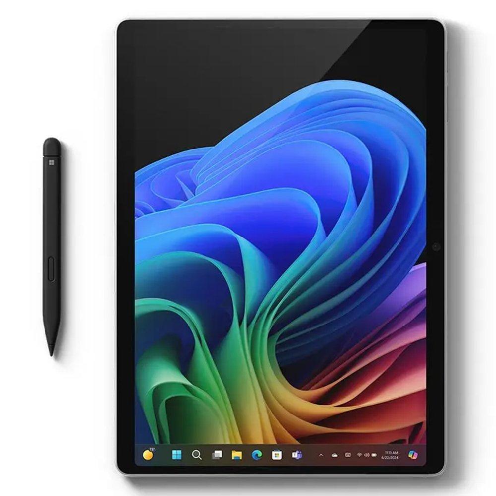 Microsoft Surface Pro Portables Laptop, Snapdragon X Elite, 32GB RAM, 1TB SSD, 13”, Qualcomm Adreno GPU, Windows 11, ZID-00008 – Platinum