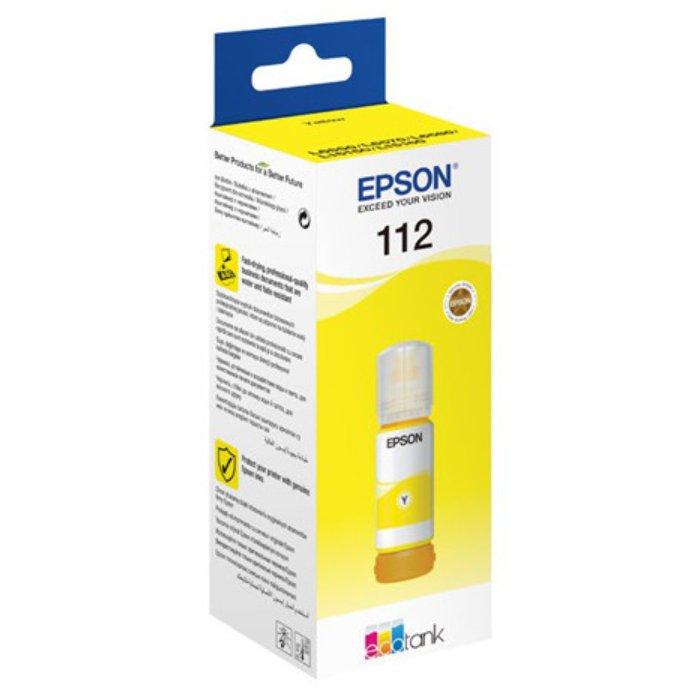 Epson 112 EcoTank L6490 Pigment Yellow Ink Bottle