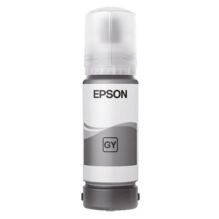 Epson 115 EcoTank L8160 Pigment Grey Ink Bottle, 70ml