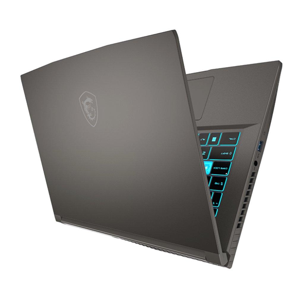 MSI Thin 15 B12U Laptop, Intel Core i5, 8GB RAM, 512GB SSD, Nvidia GeForce RTX 2050, 15.6-inch, Windows 11 Home, 9S7-16R831-1660 - Grey