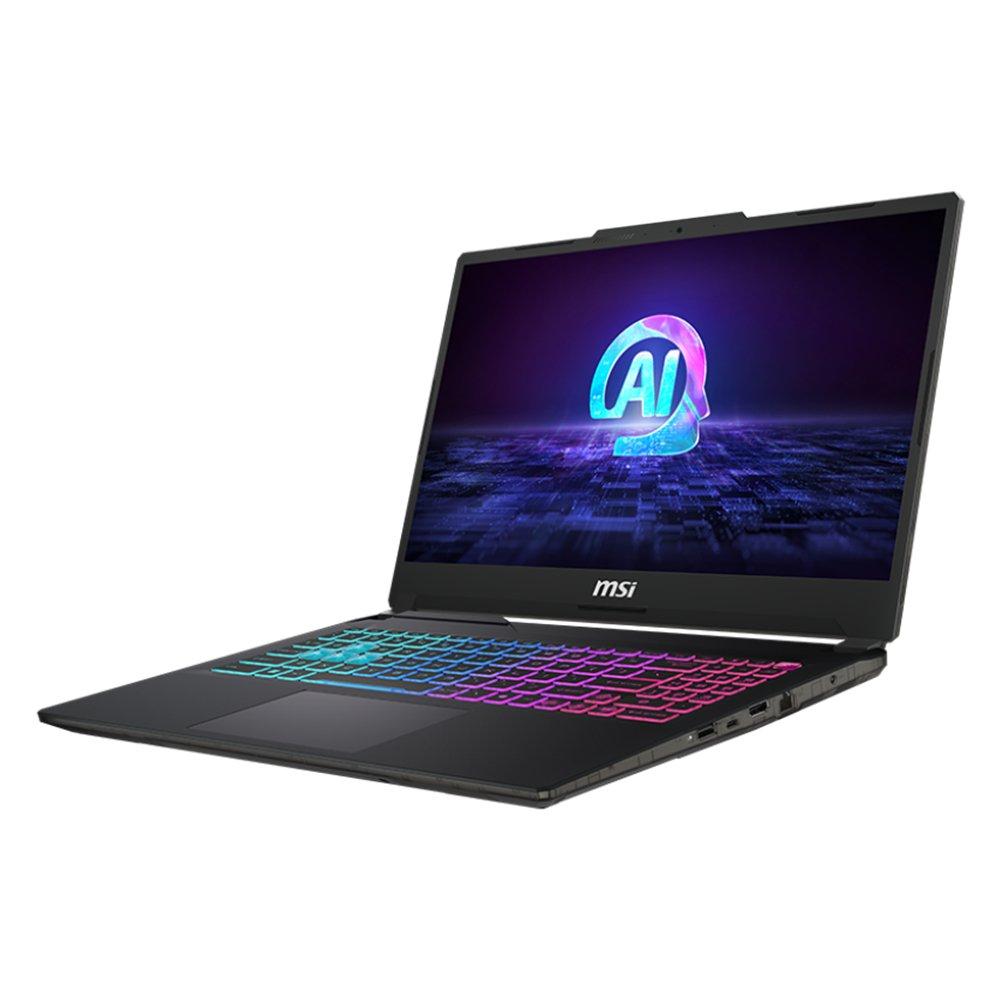 MSI Cyborg 15 AI A1V Laptop, Intel Core Ultra 7, 16GB RAM, 512GB SSD, Nvidia GeForce RTX 4060, 15.6-inch, Windows 11 Home, 9S7-15K211-029 - Black