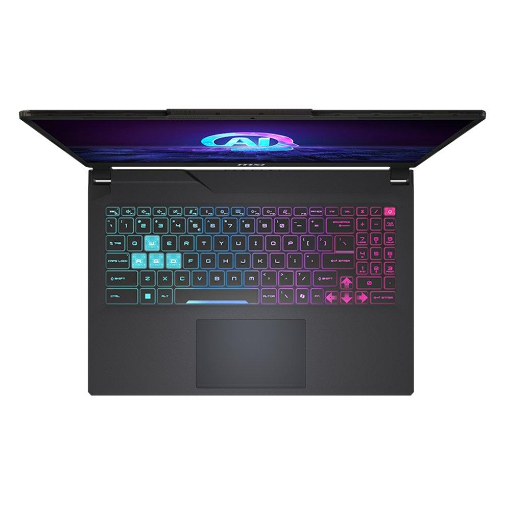 MSI Cyborg 15 AI A1V Laptop, Intel Core Ultra 7, 16GB RAM, 512GB SSD, Nvidia GeForce RTX 4060, 15.6-inch, Windows 11 Home, 9S7-15K211-029 - Black