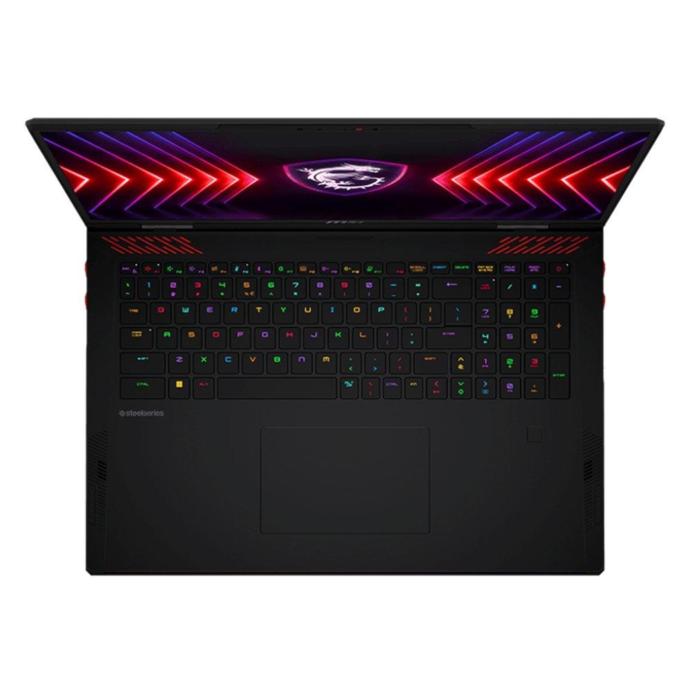 لابتوب الألعاب رايدر 18 HX A14VIG من إم إس آي انتل كور آي9 , 64 جيجابايت رام, 2 تيرابايت اس اس دي, نفيديا جي فورس ار تي اكس 4090,مقاس 18 بوصة, ويندوز 11 هوم, 99S7-182232-232 - أسود