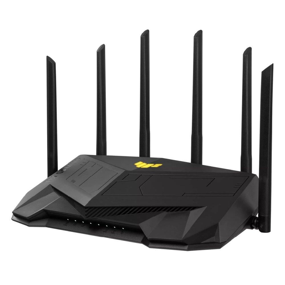 Asus Gaming Router, Wi-Fi 6, Dual-Band, TUF-AX6000 – Black