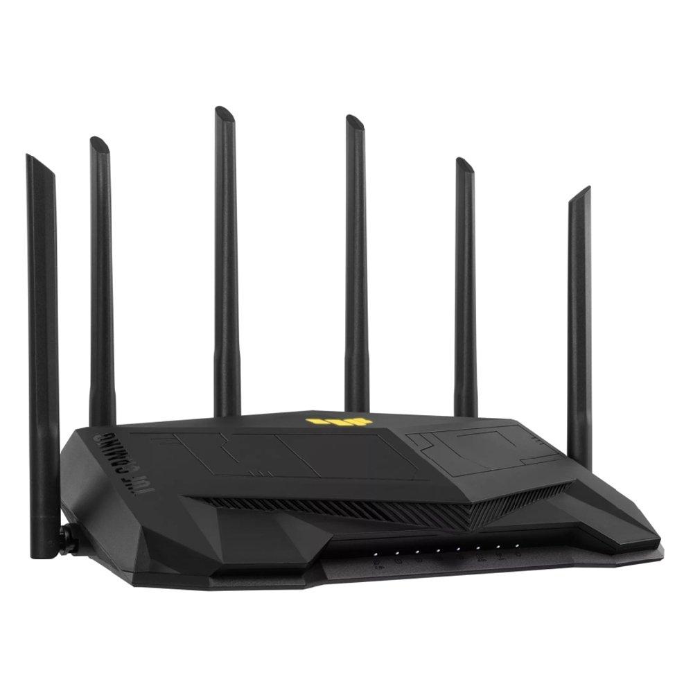Asus Gaming Router, Wi-Fi 6, Dual-Band, TUF-AX6000 – Black