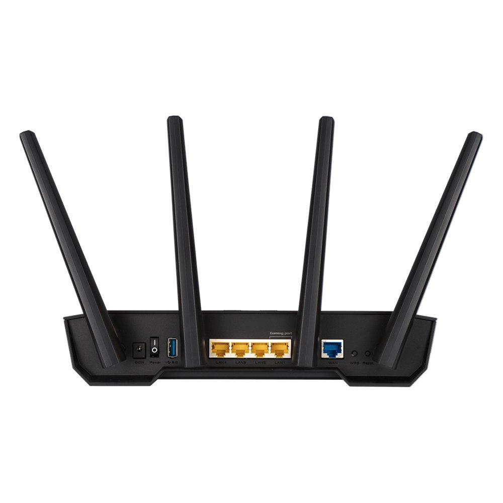 Asus Gaming Router, Wi-Fi 6, Dual-Band, TUF-AX3000 – Black