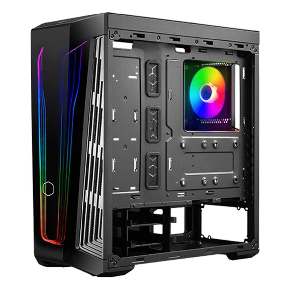 Cooler Master Gaming Desktop, 16GB RAM, 1TB SSD, Intel Core i5, Nvidia GeForce RTX 3050, Windows 11 Pro, S11106 – Black