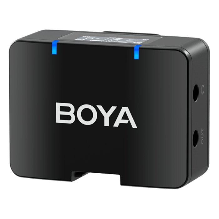 Boya All-in-one Wireless Microphone with Onboard Recording – Black