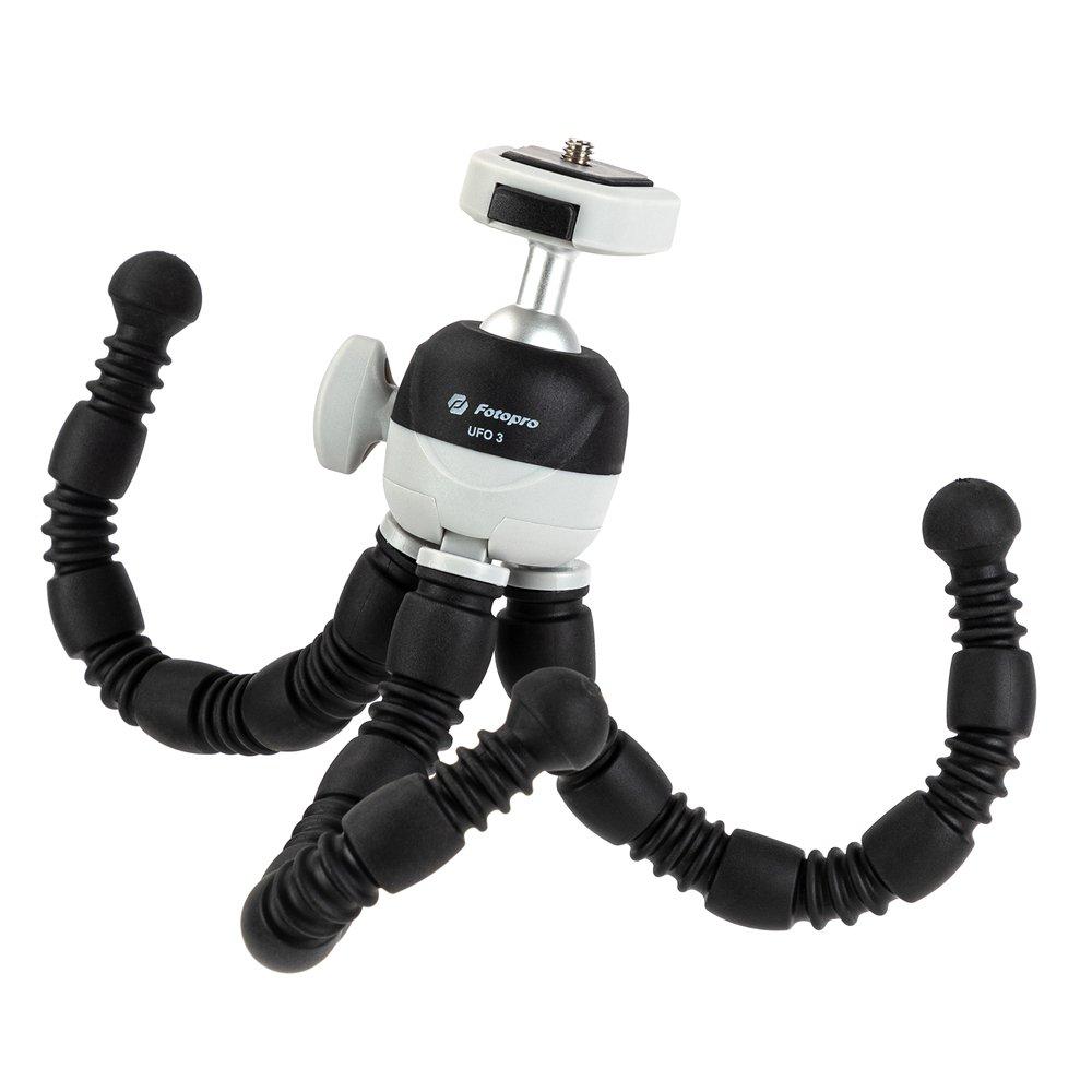 Fotopro UFO 3 Flexible Table Tripod - Black