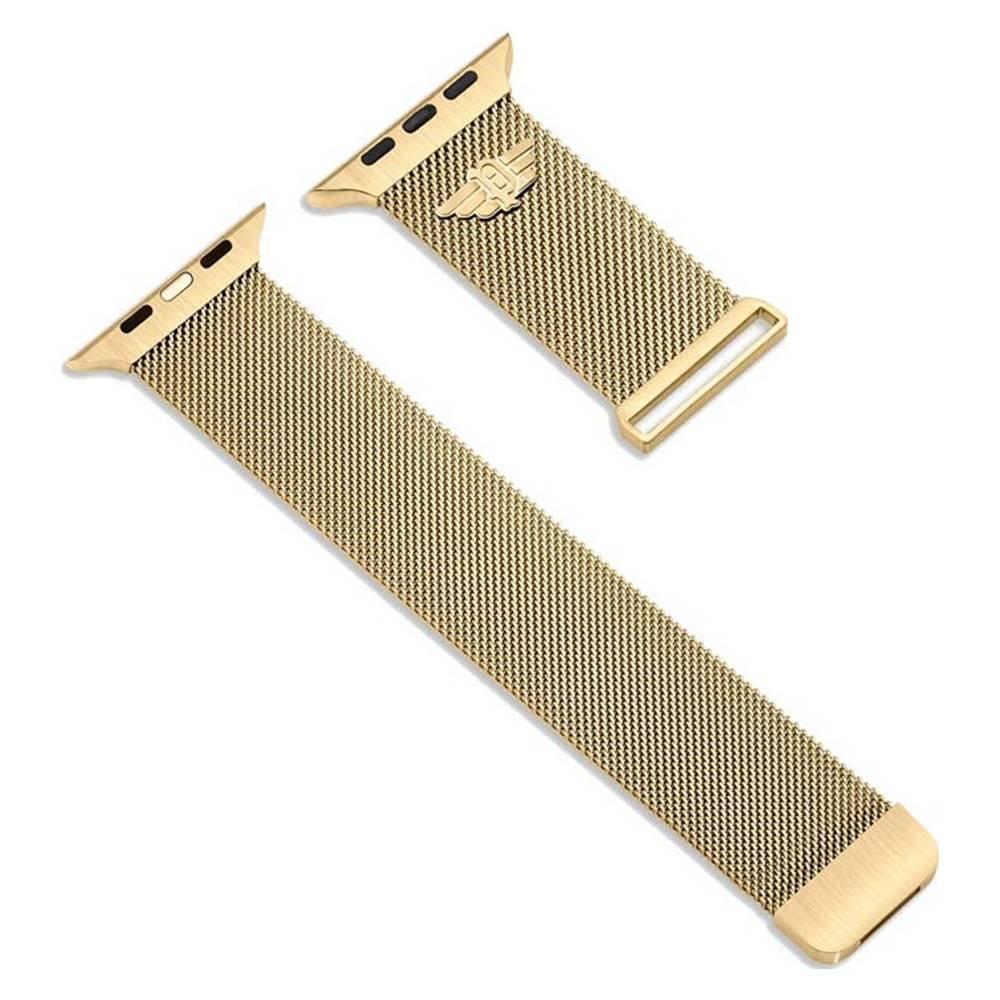Police Metal Strap For Apple Watch 45/44/42mm, PEOUM0000606- Gold