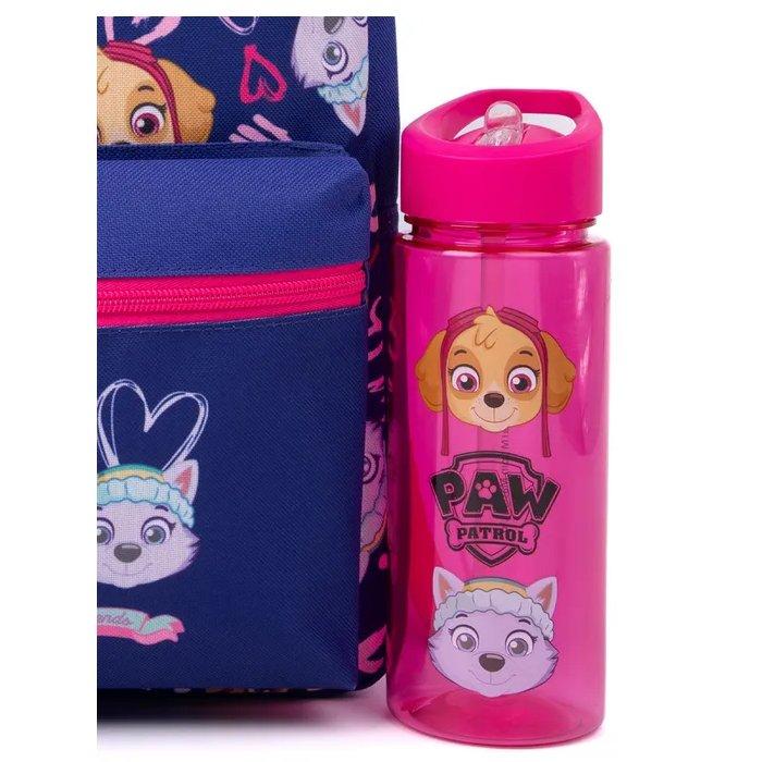 Vanilla Underground Paw Patrol Girls Everest & Skye 4 Piece Backpack, A54972 - Pink