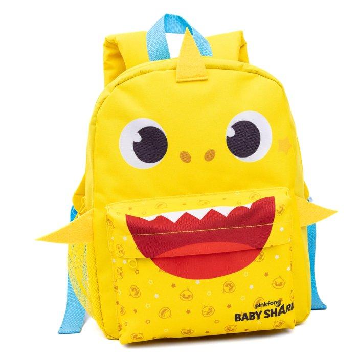 Vanilla Underground Baby Shark Kids 4 Piece Backpack Set, A54632 - Multicolored