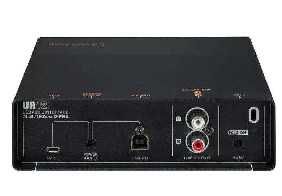 Yamaha Steinberg UR12 Audio Interface - Black in Kuwait | Buy Online ...