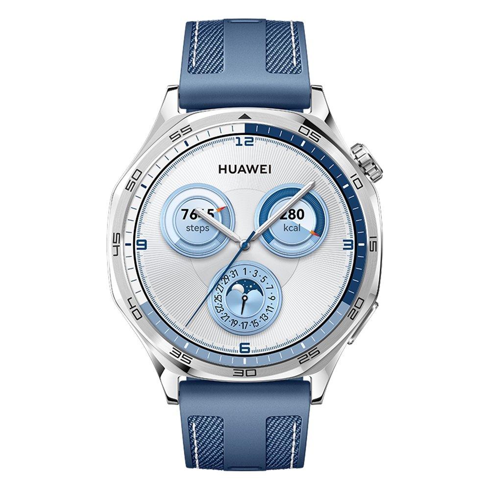 Buy Huawei gt5 46mm smart watch, vili-b19w – blue in Kuwait