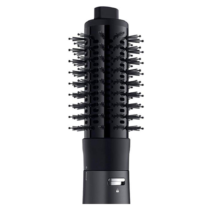 BRAUN 3IN1 Air Styler for Drying and Styling with 2 Attachment Drying Nozzle and Paddle Brush, 1000W, BRAS420SDE - Black