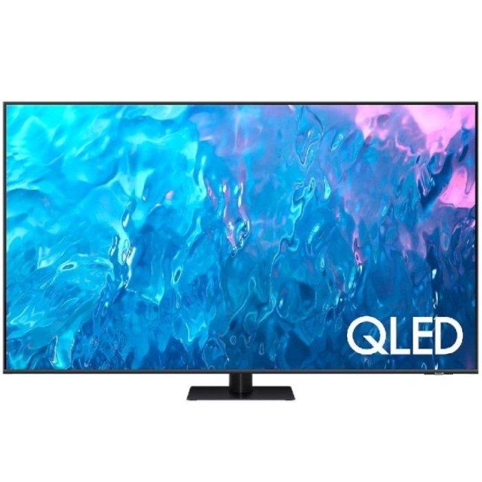 SAMSUNG 75 -inch 4K QLED Smart TV + Sound Bar 3.1Ch 430W, Bundle, QA75Q70C/HW-B650 – Black