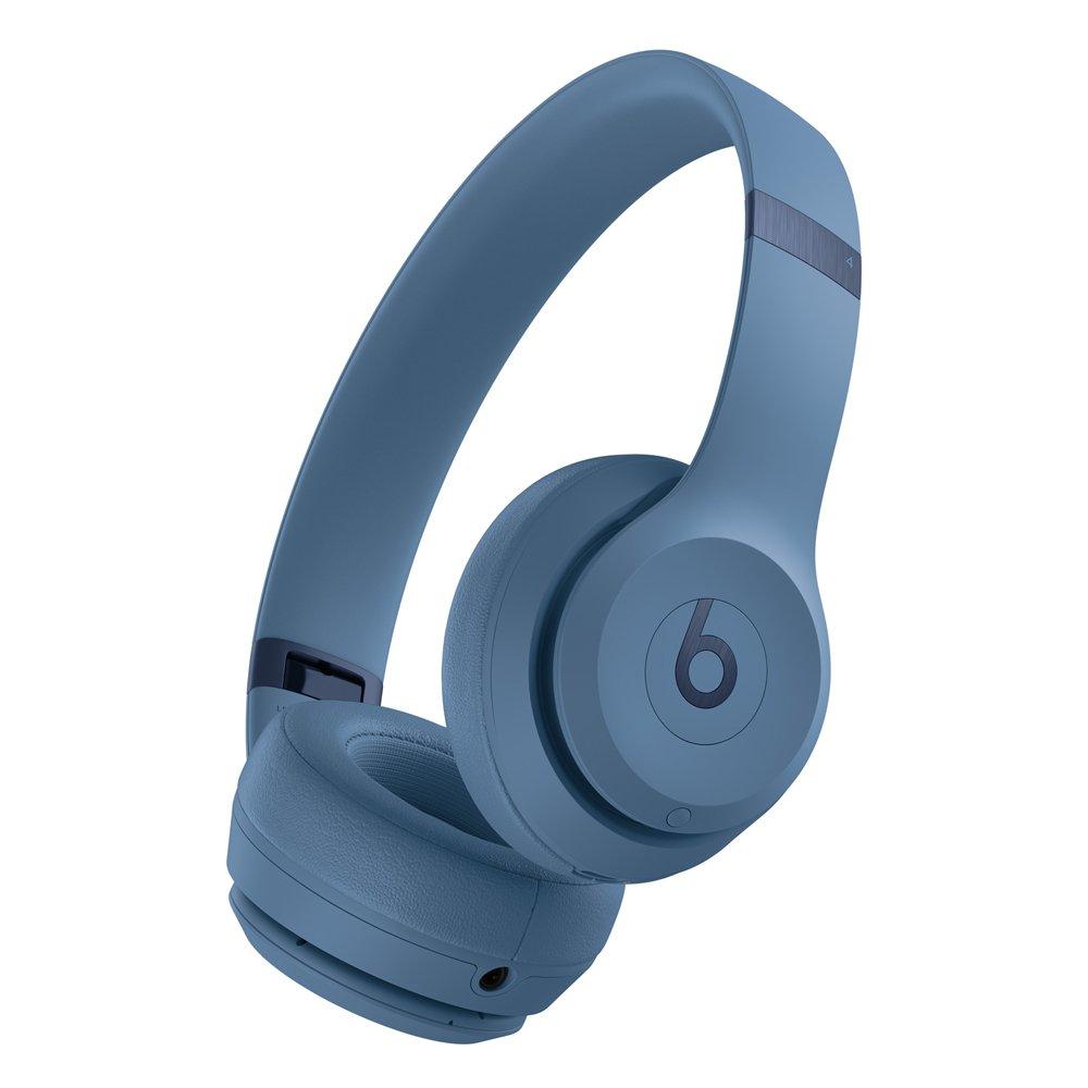 Beats Solo 4 OnEar Wireless Headphones Blue Xcite
