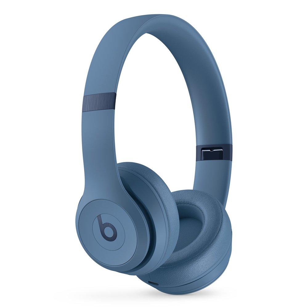 Beats Solo 4 OnEar Wireless Headphones Blue Xcite