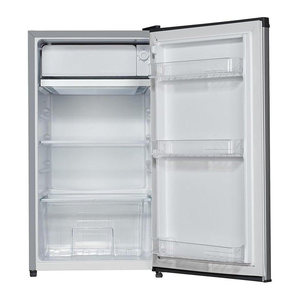Hoover 90L Single Door Refrigerator, 3.2CFT, HSD-K118-S - Silver