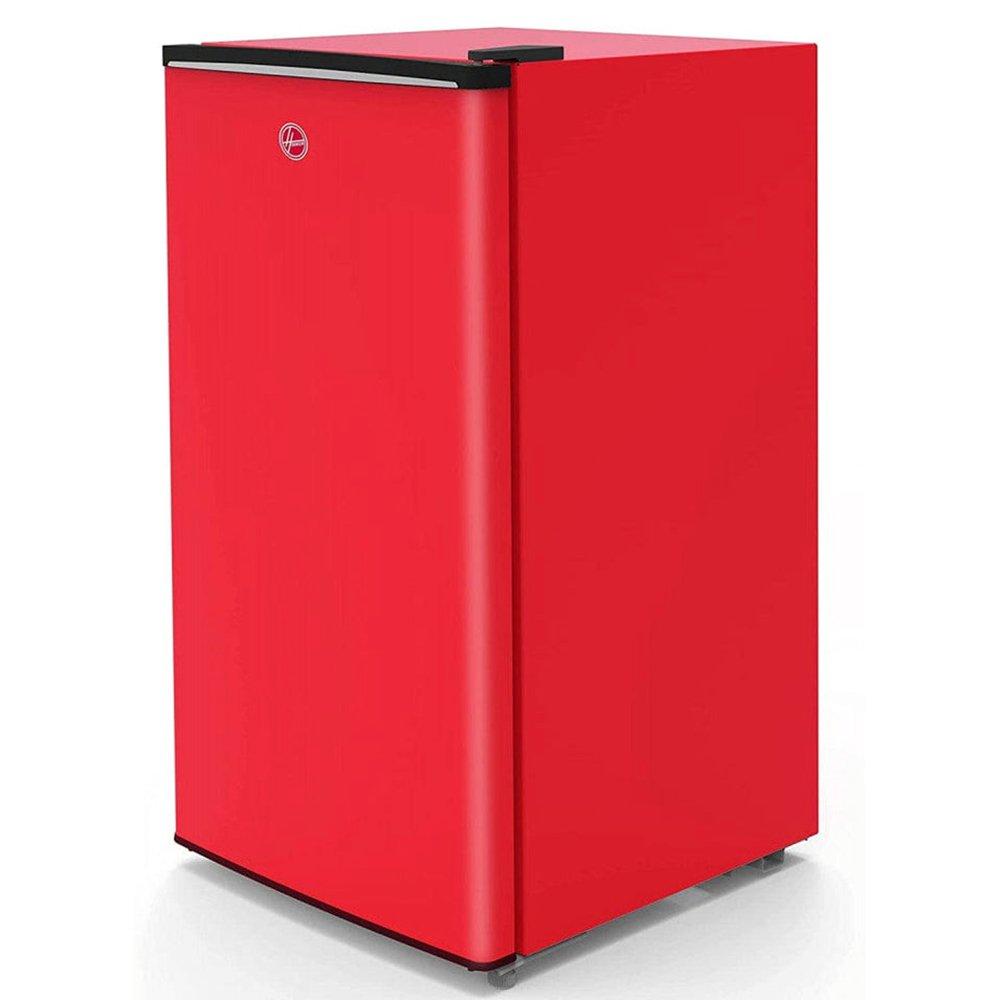 ثلاجة هوفر 90 لتر بباب واحد، 3.2 قدم مكعب، HSD-K118-R - أحمر