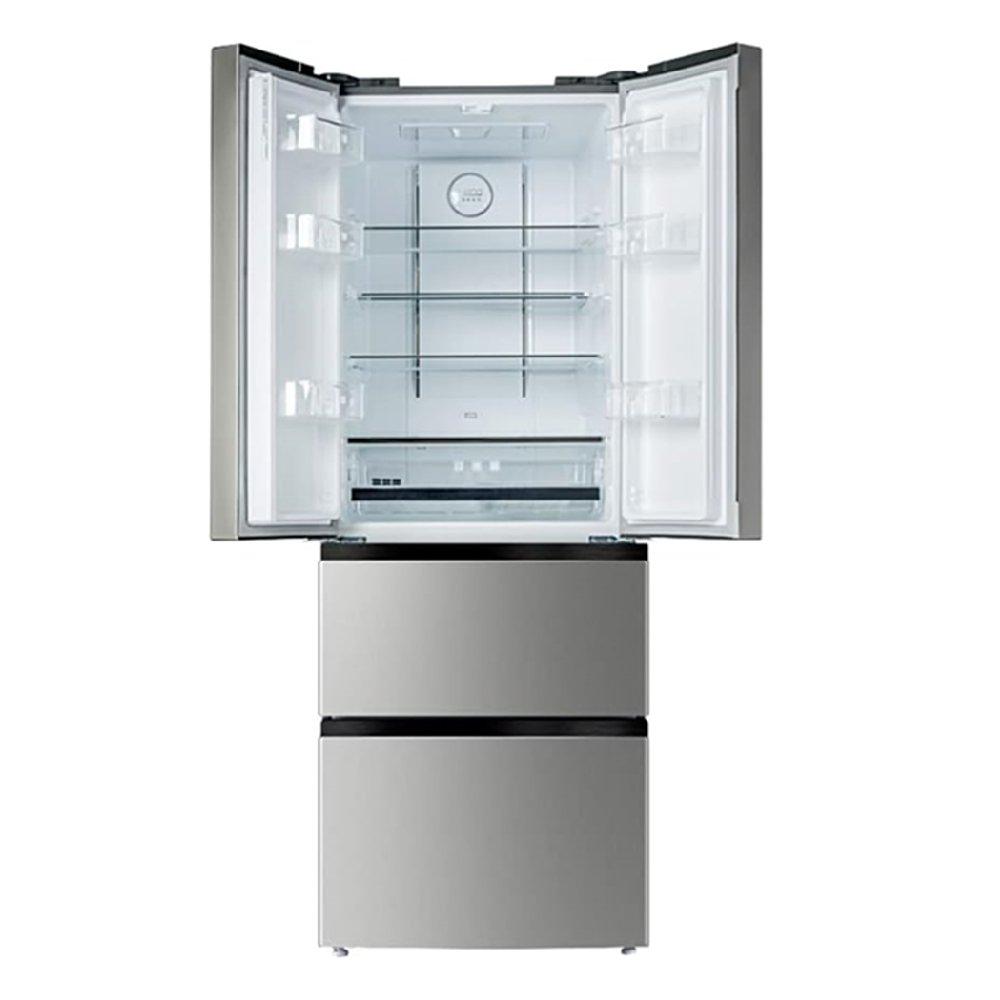 Hoover French Door Refrigerator, 438 Liters, 15.5 CFT, HFD-M438-S - Silver